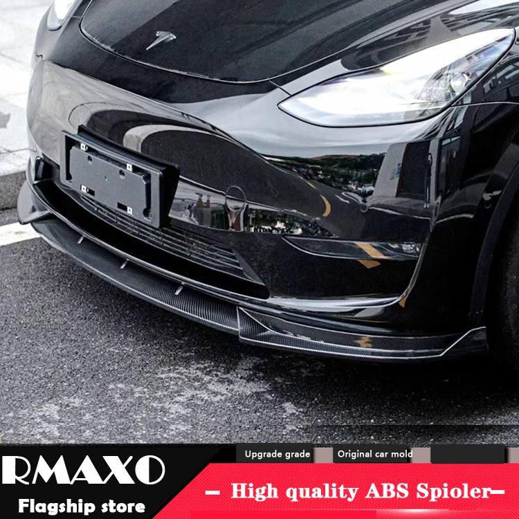 

For Tesla Model Y Body kit spoiler 2021-2022 Tesla Model Y RG-K Rear lip rear spoiler front Bumper Diffuser Bumpers Protector