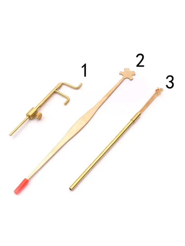 

Violin Luthier Tools Sound Post Gauge Measurer Retriever Clip Set Violin Parts & Accessories