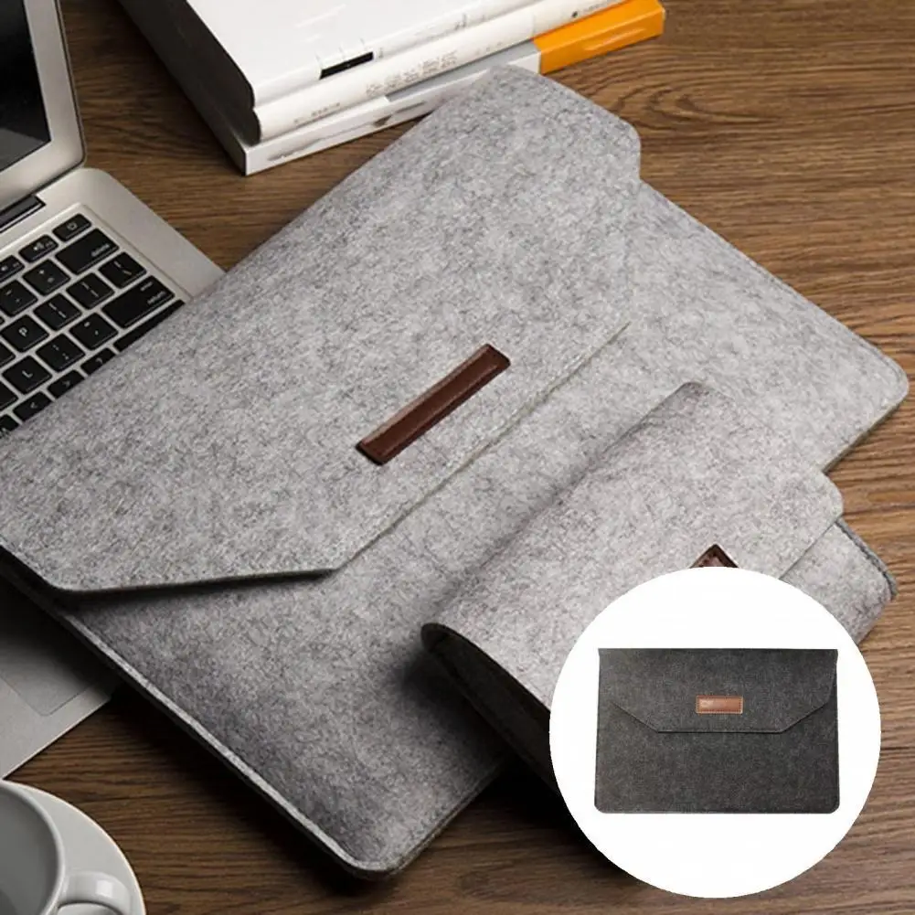 

Durable Simple 13 Inch Laptop Sleeve Case Power Pack Cotton Laptop Bag Comfortable for Tablet