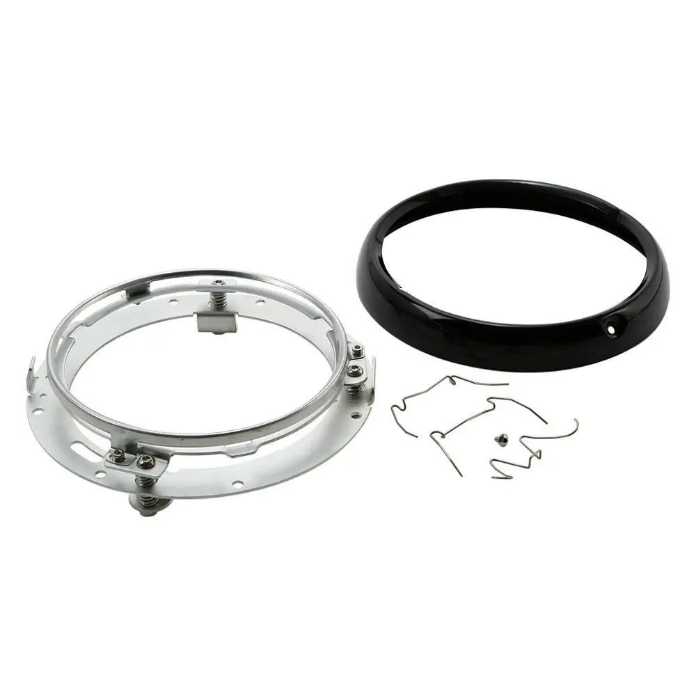 Мотоциклетное 7-дюймовое накладное кольцо для фар и монтажный кронштейн моделей
