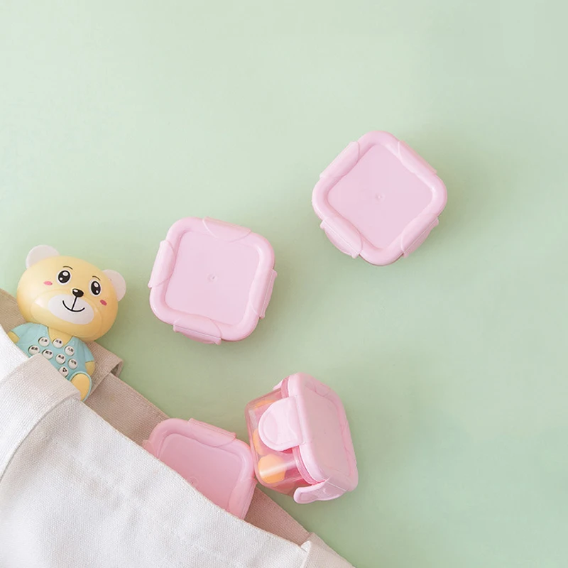Airtight container mini food grade thickened airtight baby supplement box jam packaging thicker | Дом и сад