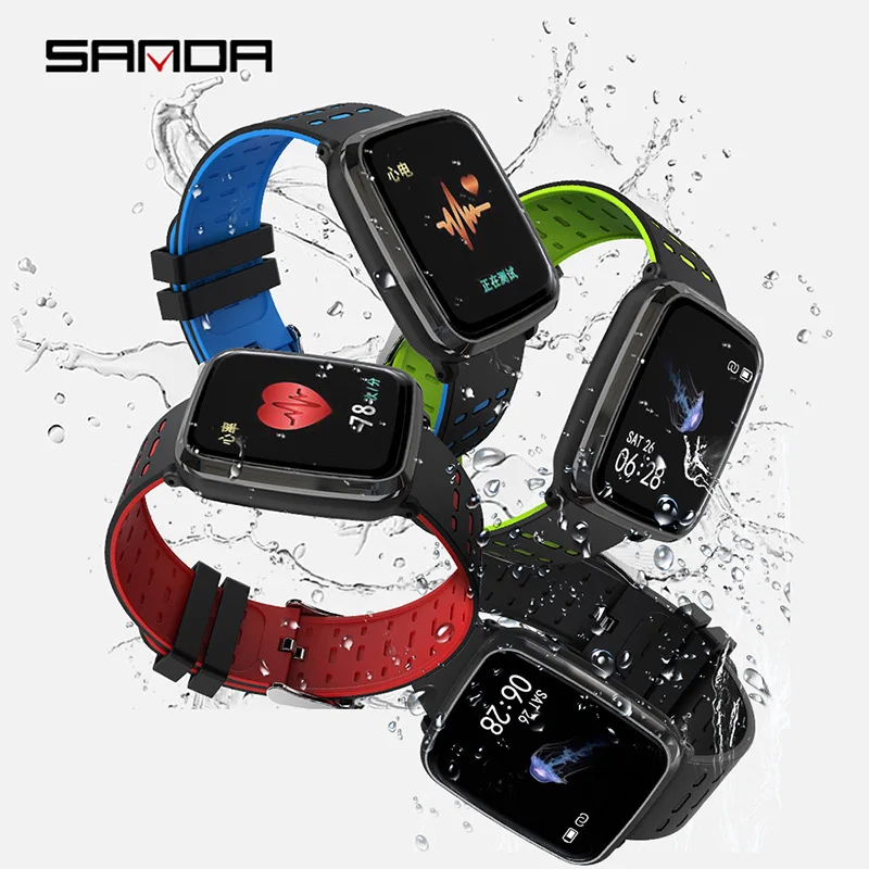 

K02 screen bracelet ECG heart rate ECG PPG water exercise sleep swimming watch
