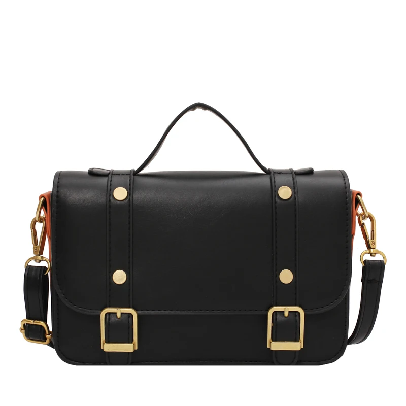 

Vintage Small PU Leather Crossbody Bags for Women 2021 Fashion Trending Shoulder Bag Luxury Branded Ladies Handbags Shopper Bag