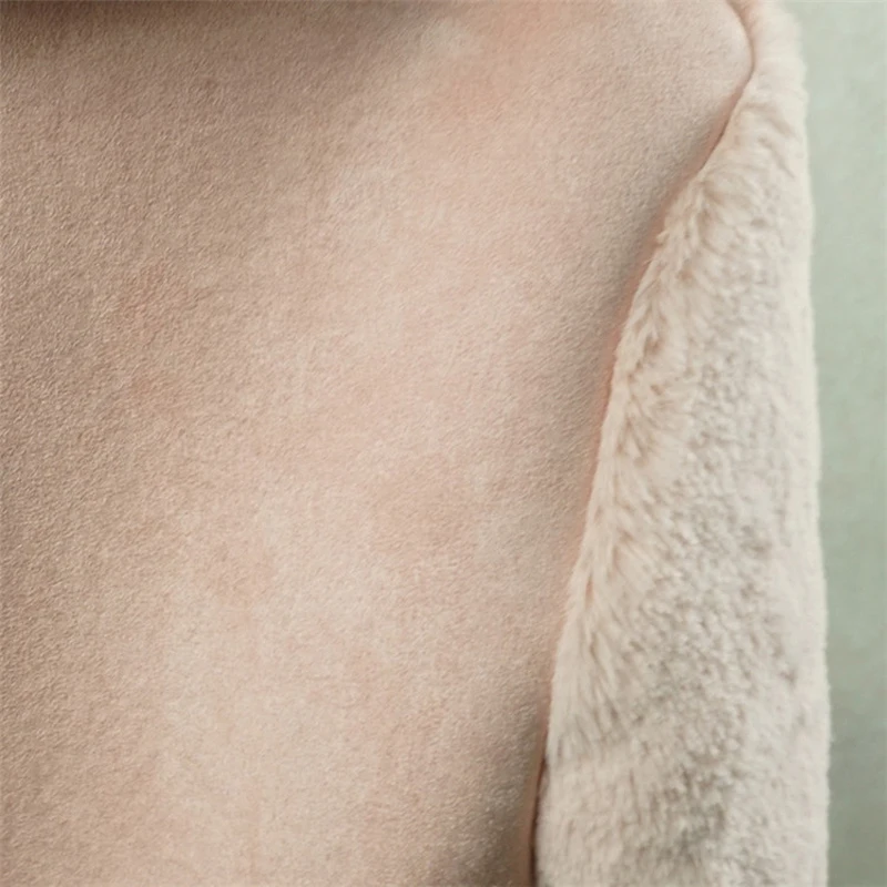 

Thick Warm Fur Jackets For Women Double Breasted Design Women Faux Fur Leather Jackets Brand Designer Women Fur Overcoats C1272