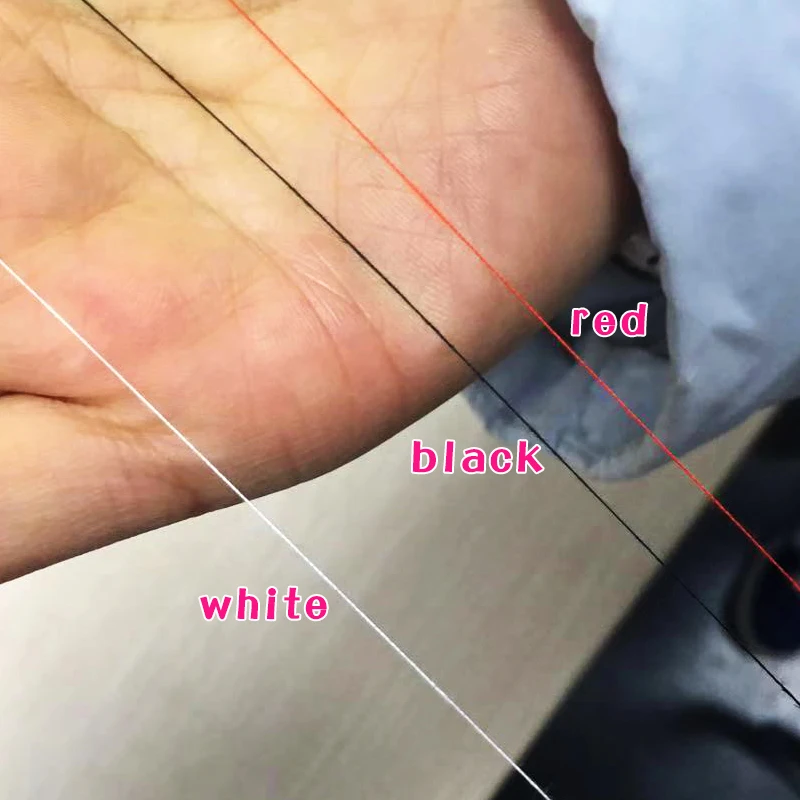 Швейная машина вышивальная нитки из полиэстера белые красные черные желтые