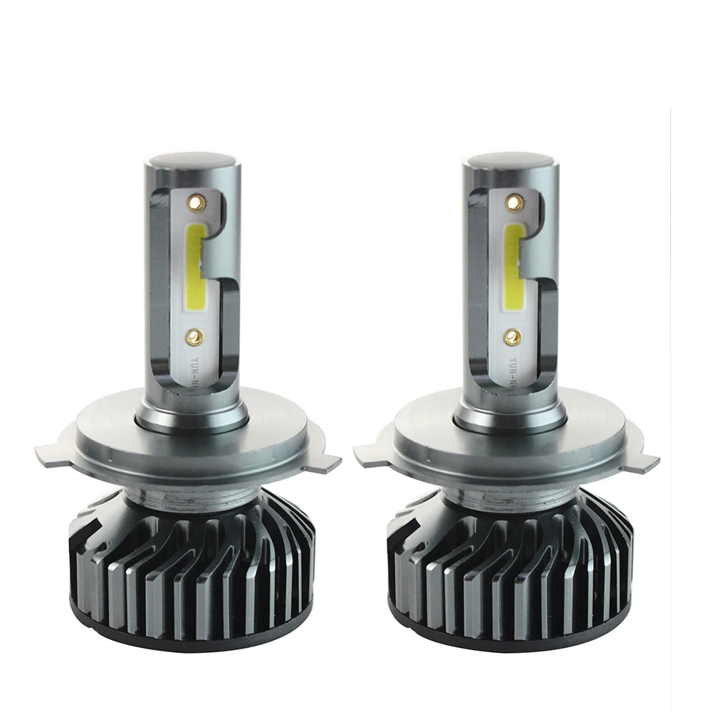 Автомобильные передние фары H7 LED H4 светодиодный H1 H11 H3 H13 H27 880 9006 9007 80 Вт 6500 лм K 12 в 24