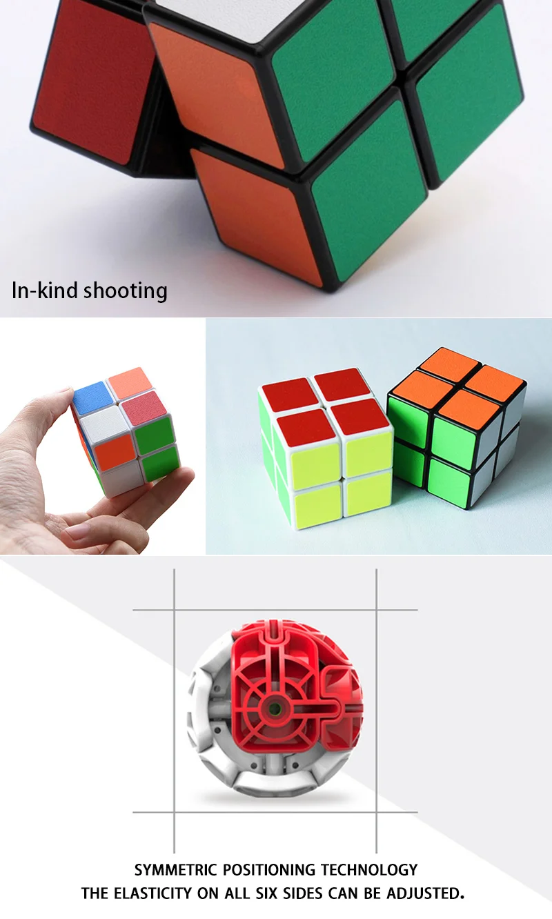 Кубики 2X2 Cubo Magico матовый четвёртый заказ кубик-головоломка Кубик Рубика профессиональные Развивающие иг