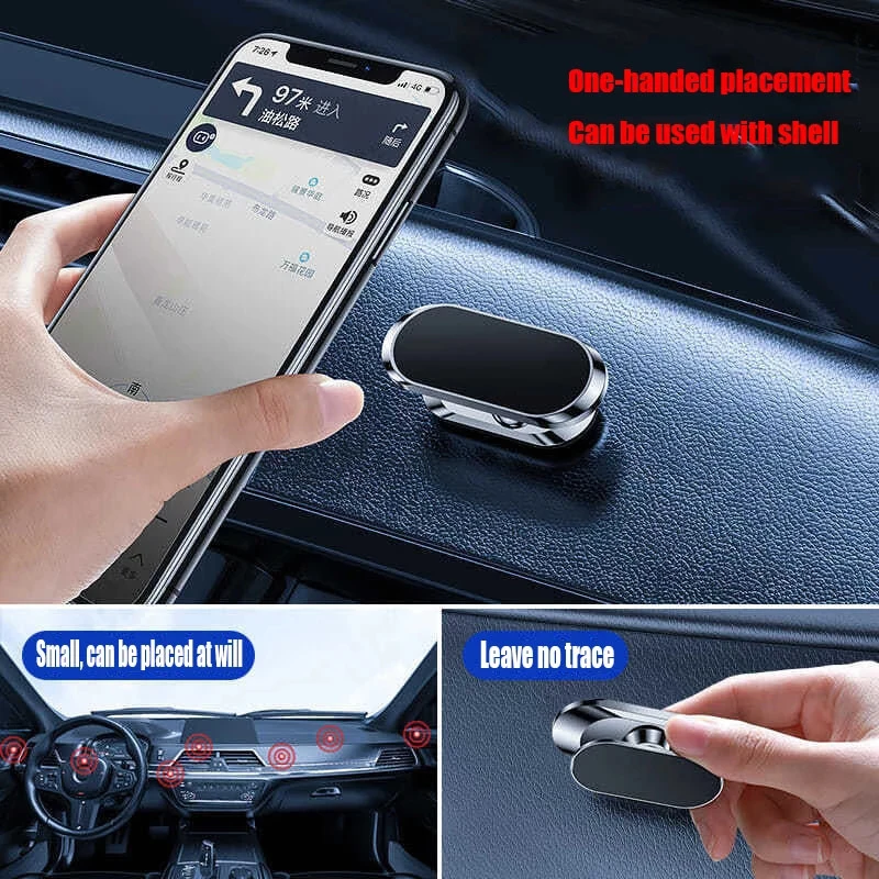 Car Magnet Mount Mobile Cell Phone Stand Phone Holder For Ford Focus 2 Fiesta Mondeo 4 3 Transit Fusion Ranger Mustang KA S-Max images - 6