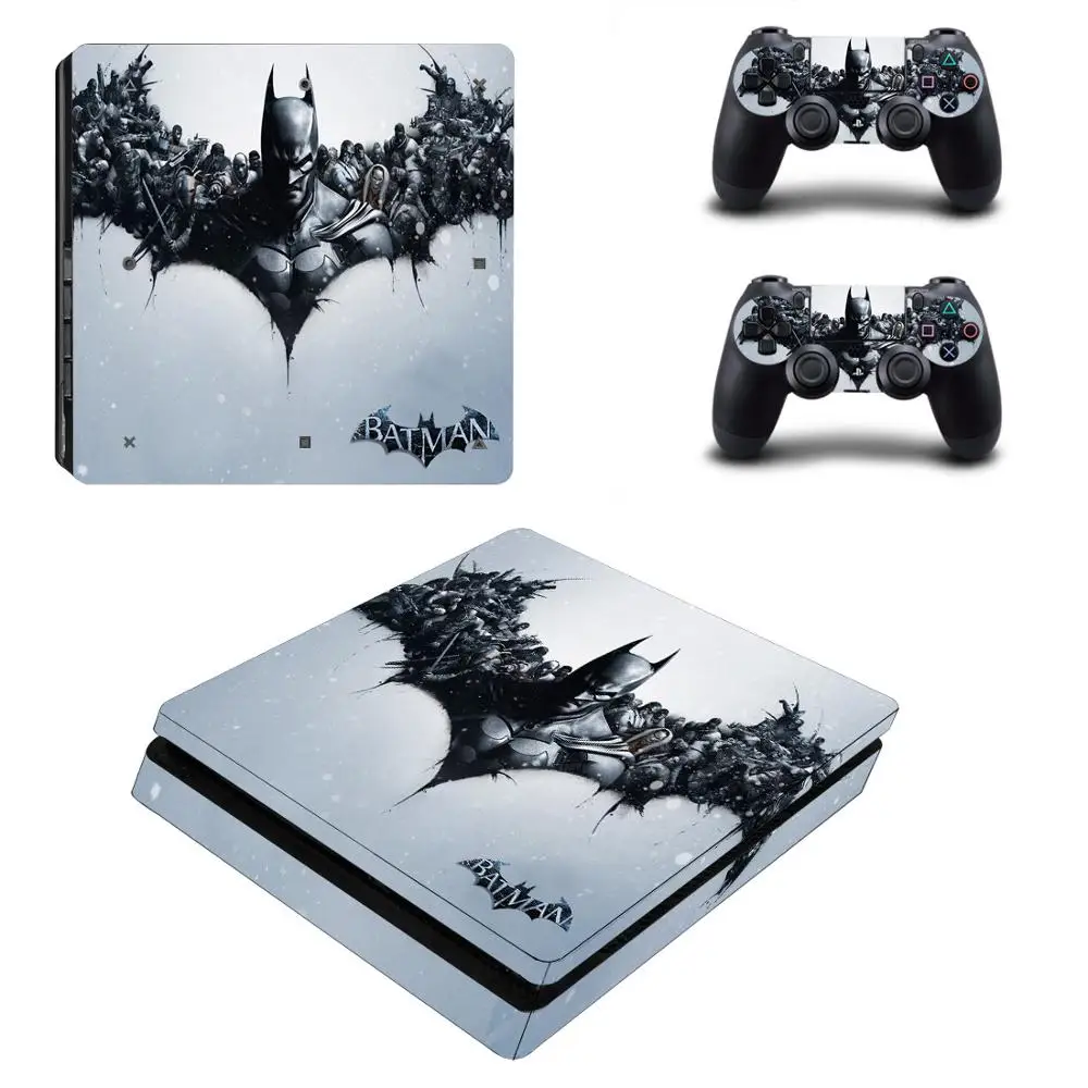 YSP4S-0713 Бэтмен PS4 тонкая кожа Наклейка Обложка винил для Playstation 4 DuslShock 4 консоль и контроллер PS4 тонкая кожа Наклейка - Цвет: YSP4S-0713