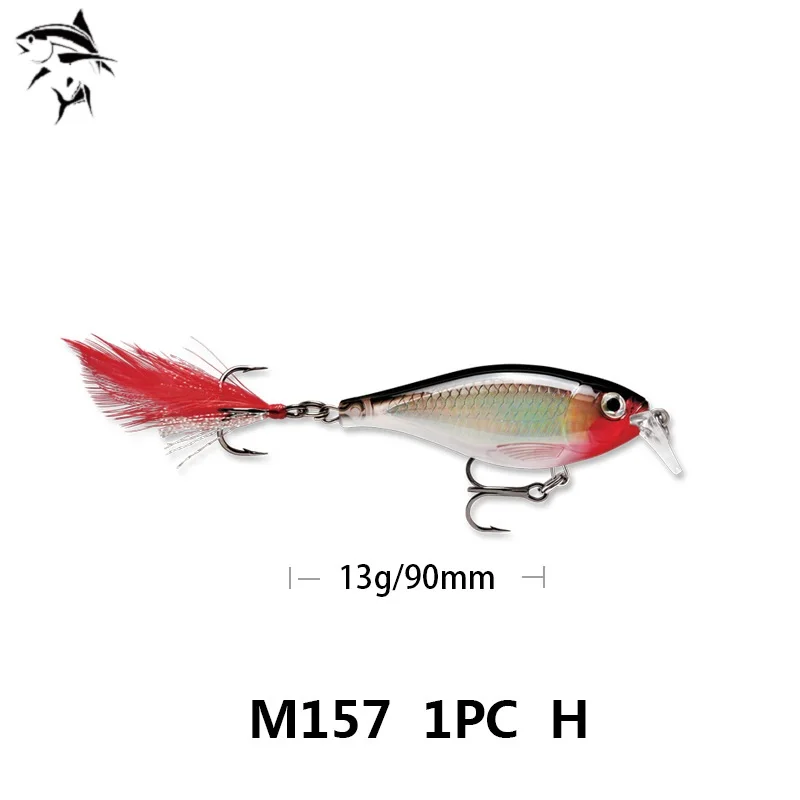 

Simulated Bait Freshwater Seawater Fishing Bait 12.3g/8.5cm Fishing Lures Saltwater Holographic Fly Fishing Trout Lure