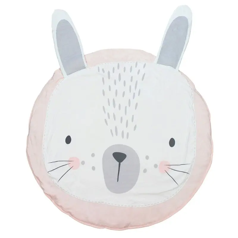 Детский игровой коврик для ползания Хлопковое одеяло с рисунком животных