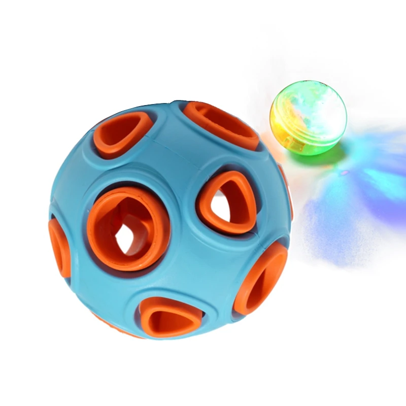 

PetQueue Hot Sale Pet Dog Ball Dropshipping Puppy Dog Teeth Cleaning Chewing Training Toy Outdoor Playing Chew Ball Pet Toy