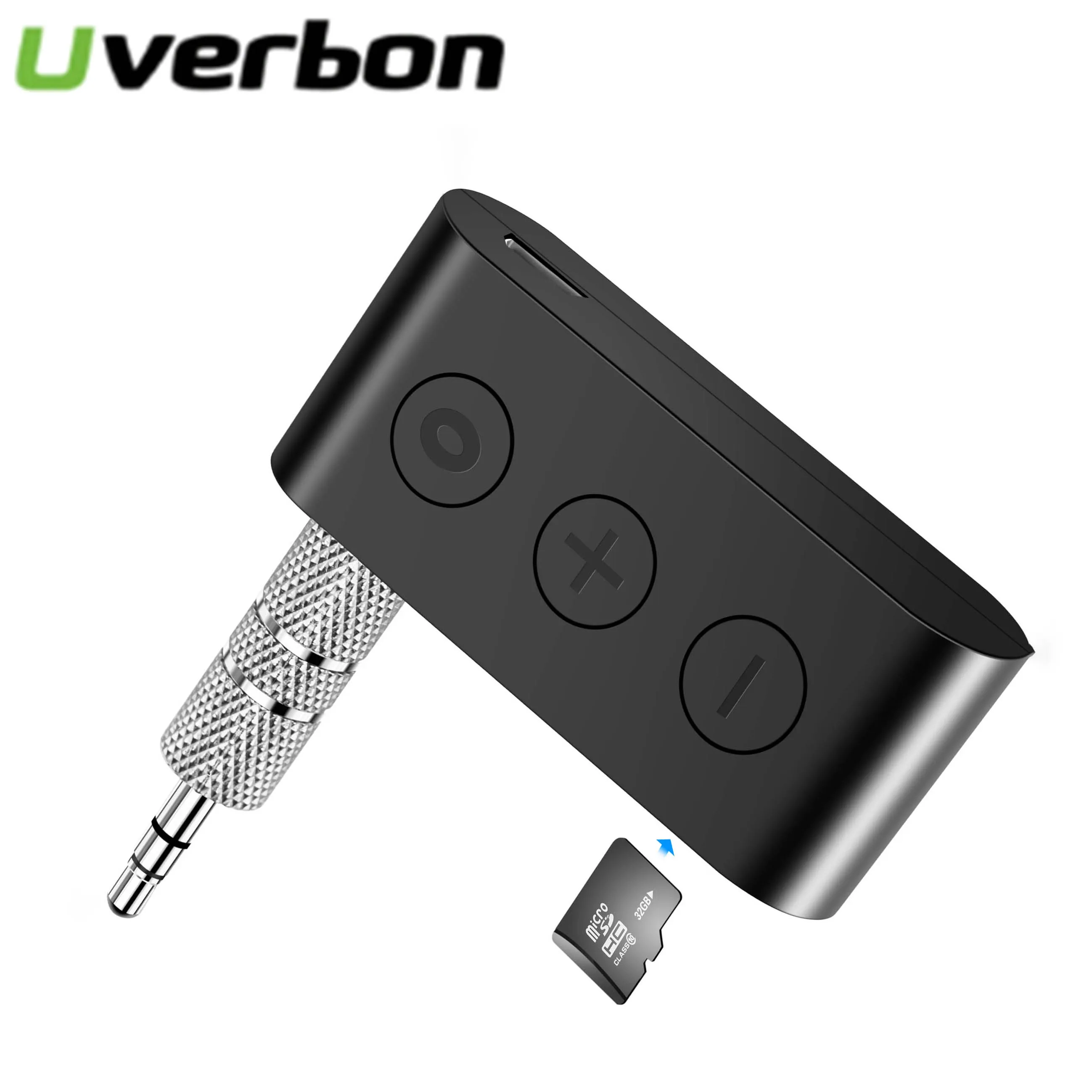 

Bluetooth 5.0 Audio Transmitter Receiver 3.5mm Jack Aux Audio Wireless Adapter Support TF Card Call Handsfree For Car Headset