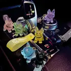 Модный брелок в виде французского бульдога для женщин, подвеска для сумки, прозрачный красочный брелок для ключей от машины для мужчин