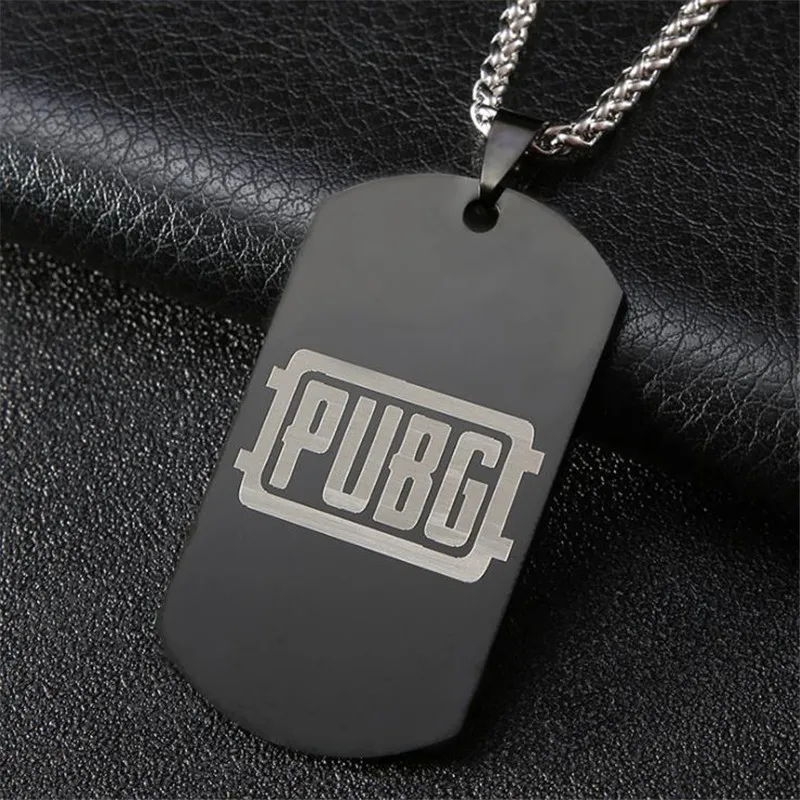 Игра PUBG Ожерелье Косплей Аксессуары Реквизит Playerunknown 's Battlegrounds Dog Tag модный
