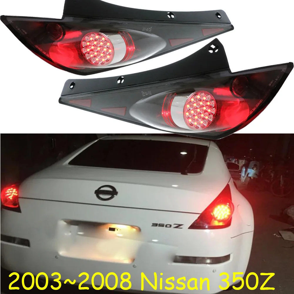 2 шт 2003~ 2008y автомобильный bupmer задний фонарь для Nissan 350Z задний фонарь фары автомобильные аксессуары тайламп для Nissan 350Z задний фонарь
