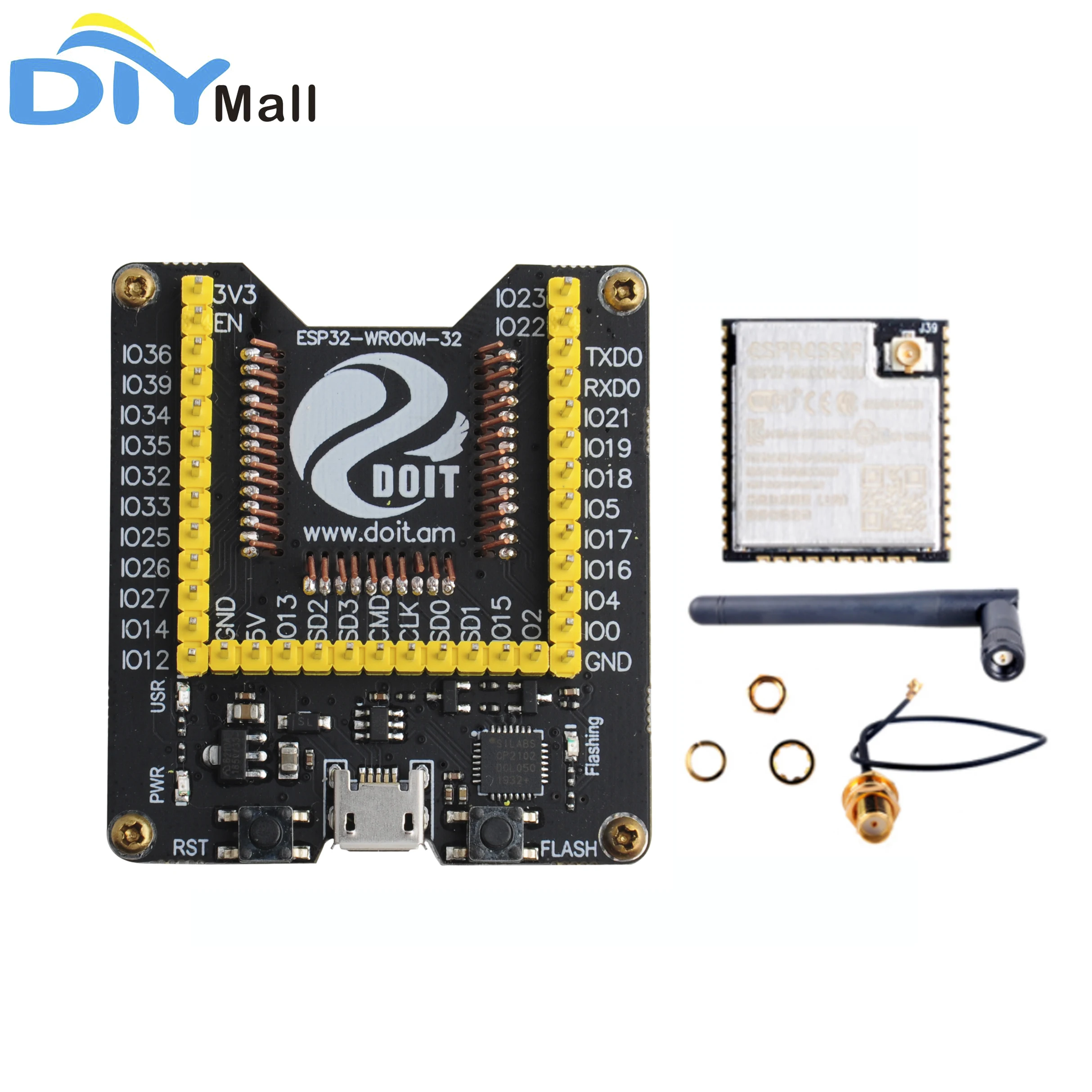 Программируемый Модуль ESP32 сжигающая арматура системная макетная плата со