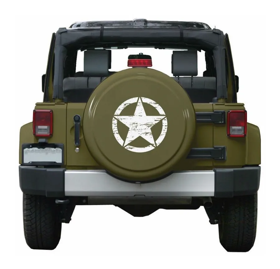

50cm x 50cm Black Star Car Decal Sticker Pattern Decal For Jeep