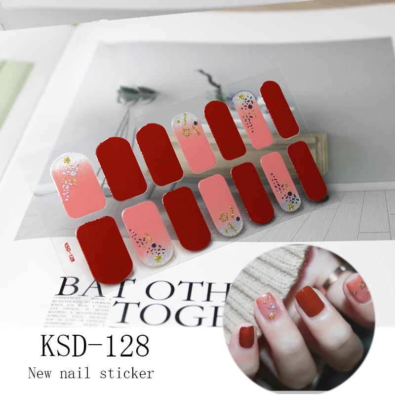 Наклейки для ногтей в корейском/японском стиле наклейки сделай сам на ногти с