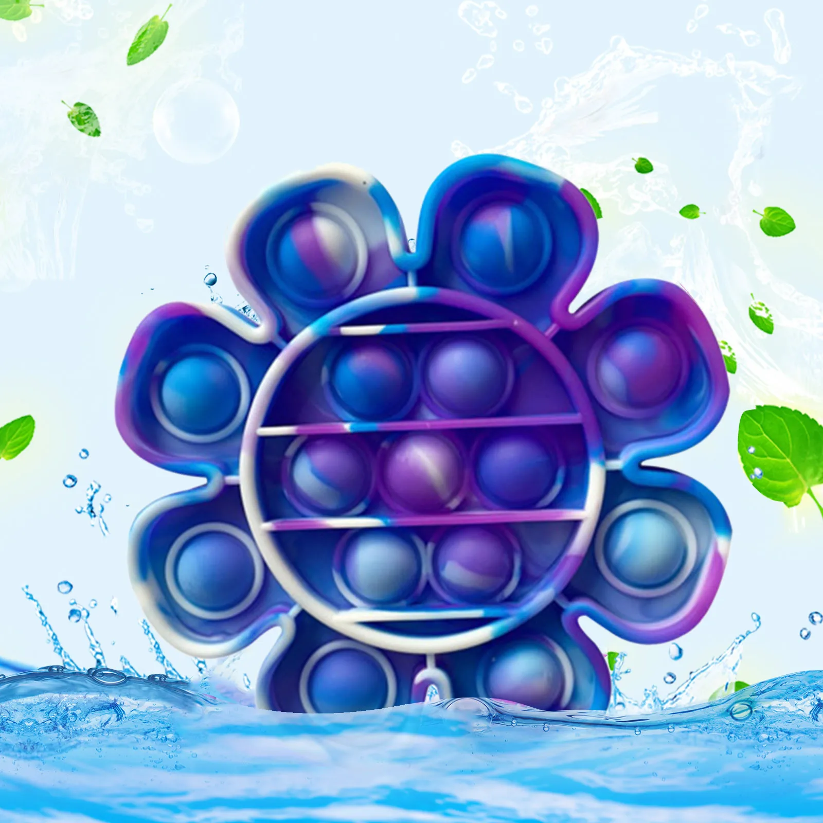 

HOT SAL 1PC Push Bubble Fidget Square Sensory Toy Autism Special Needs Stress Reliever Fidget Toys Simple Dimple Colorful