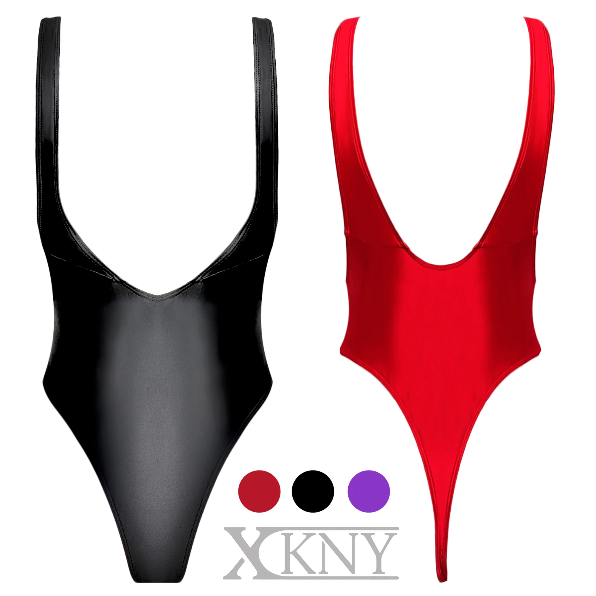 XCKNY-Cinturón de seda brillante para hombre y mujer, tirantes ajustados, ropa interior clásica con forma de T, cinturón de horquilla alta para decorar