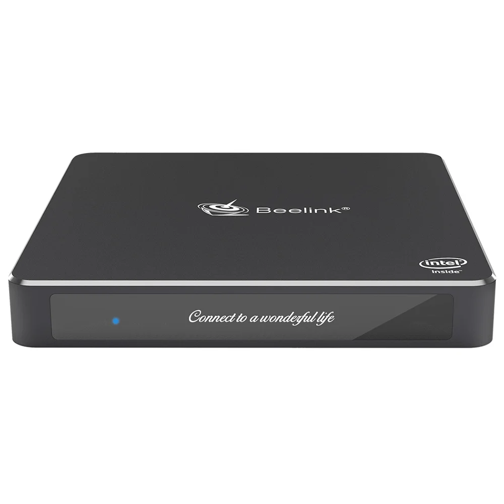 Мини ПК Beelink Gemini T34 Apollo Lake J3455 2 4 ГГц + 5 8 Wi Fi 1000 Мбит/с USB3.0 Bluetooth 0 поддержка двойного