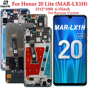 display for huawei honor 20 lite mar lx1h lcd display touch screen digitizer assembly for honor 20 lite russian version display free global shipping