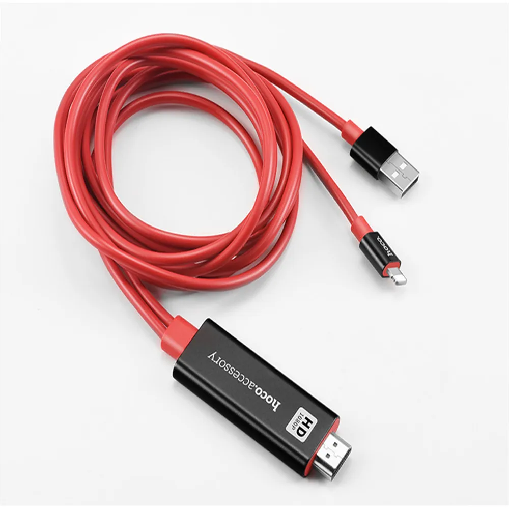 Цифровой кабель Lightning HDMI адаптер HDTV 1080P для Apple iPhone 7 6 6S Plus ipad O5| |