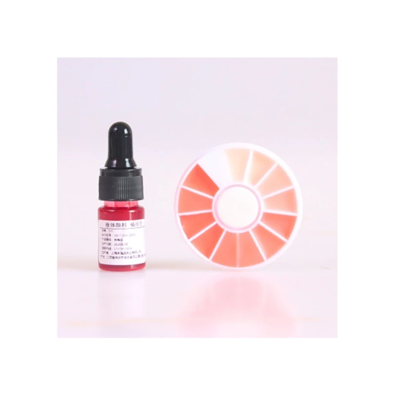 

5ml Liquid Pigment DIY Handmade Scented Candle Coloring Colorants for Jelly Wax A0NA