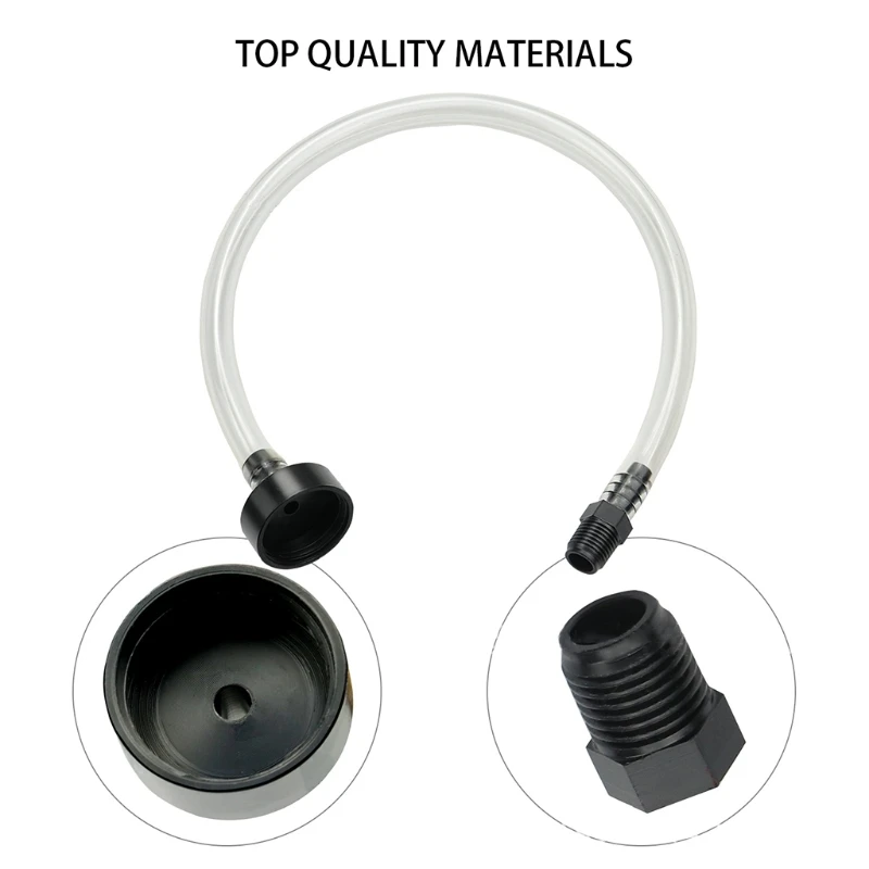 

2Pcs/Set Boat Bleed Kit Filler Kit for Refilling Boat's Steering System Fluid