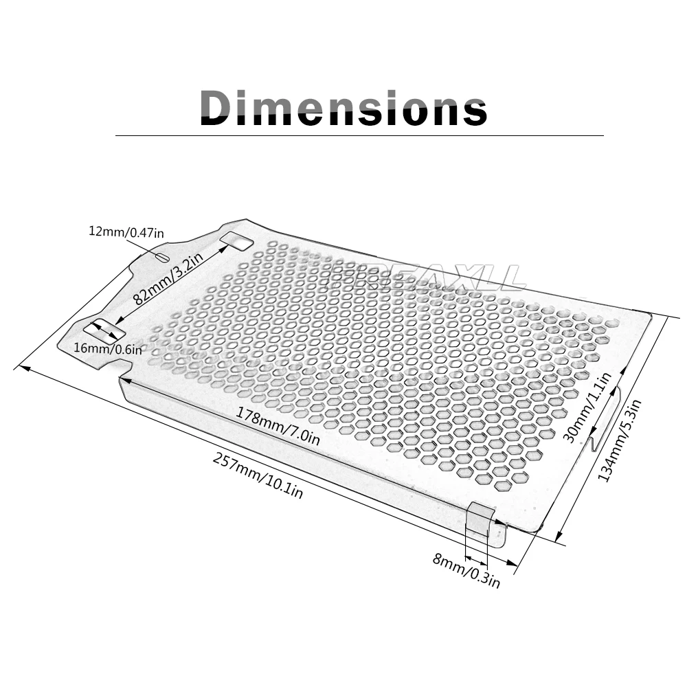 Для BMW R1200GS R 1200 GS ADV Adventure 2013 2014 2015 2016 мотоциклетный радиатор Защитная крышка защита