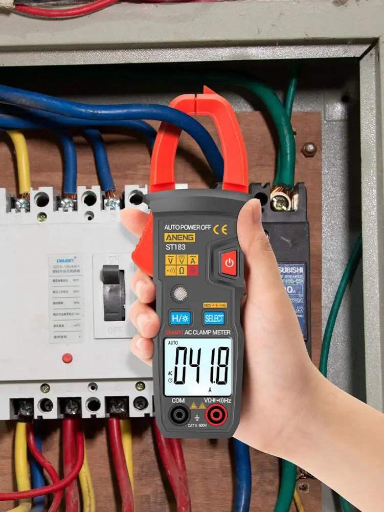 Цифровой вольтметр ST183 тестер для измерения напряжения и емкости аккумуляторов