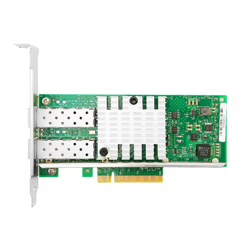 CEACENT AN8599-DF2 10 Гб PCI express Ethernet серверный адаптер волоконно-оптический двухпортовый Nic совместимый E10G41BTDA X520-DA2 82599