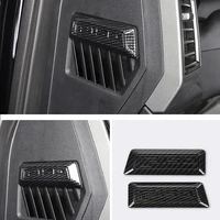 carbon grain door side vent outlet cover trim fit for ford f150 raptor 2015 2019
