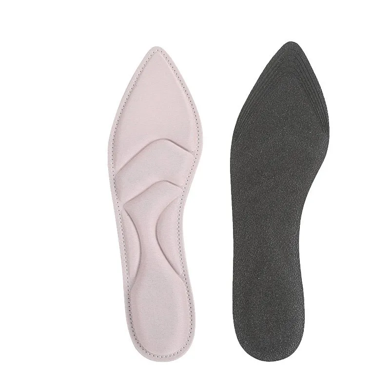 Pink 2 1 пара, стельки, вставки, пятка, сзади, дышащие, противоскользящие, на высоком каблуке, для захвата обуви, можно разрезать, новые аксессуары для обуви - Цвет: Pink 2