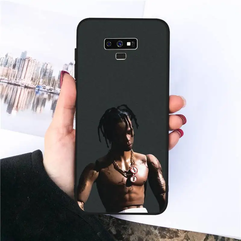 

L'UOMO VOGUE Travis Scott Studio Private Phone Case For Samsung S20 Ultra S7 edge S8 S9 S10 plus note9 10 20 A50 51 71