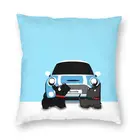 Крутая симпатичная квадратная наволочка для домашней декоративной подушки с изображением шотландского терьера для гостиной