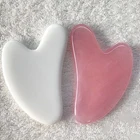 Массажная пластина для лица Gua Sha, инструмент для украшения кожи, спа-массаж, пчелиный воск, для шеи и спины