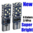 Яркие 24 шт., T10 W5W 194 198 158, новые супер яркие светодиодные автомобильные фонари, WY5W 168 501 2825, Автомобильный задний фонарь