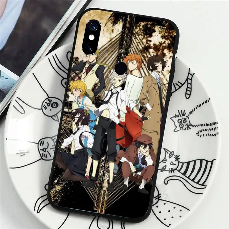 

Japan anime bungou stray dogs Phone Case For Xiaomi Redmi note 7 8 9 t k30 max3 9 s 10 pro lite