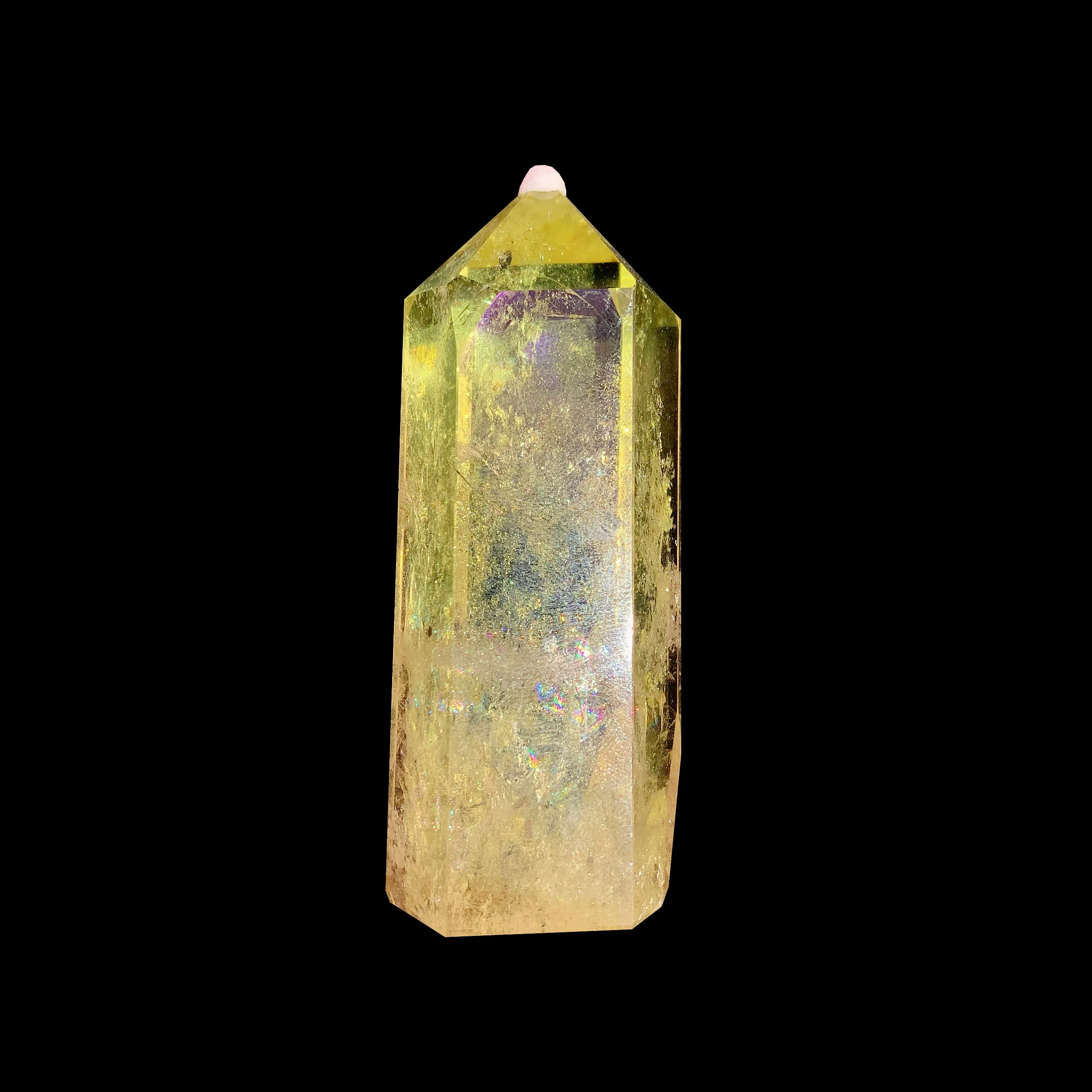 

1pc AAAAA Natural Crystals Quartz Mineral Stones Citrine Tower Energy Point Reiki Healing Decoration Accessories Gemstone