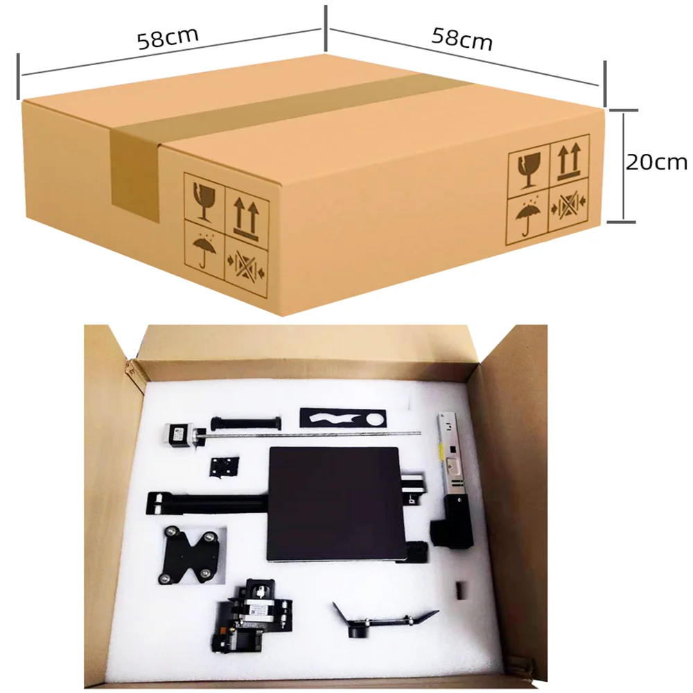 Высокоточный I3 DIY Набор FDM 3d принтер PLA нить 3d принтер открытая сборка большой размер печати 220*220*250 мм Друкер
