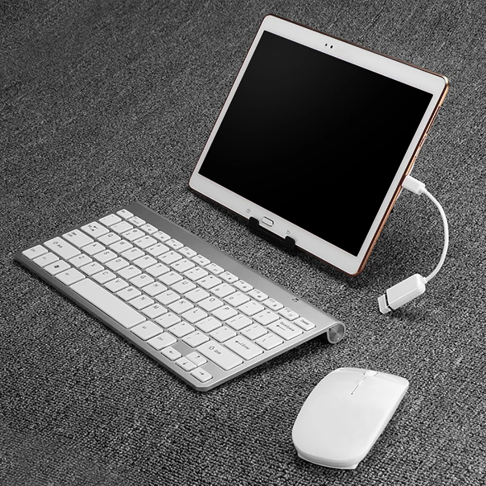 Профессиональная Беспроводная USB клавиатура компактная мини-клавиатура 2 4 ГГц с