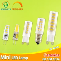 no flicker dimmable ceramic led g4 light g9 led lamp e14 bulb 220v ac dc 12v led g9 3w 5w 6w 7w 9w 10w 12w 1505 2508