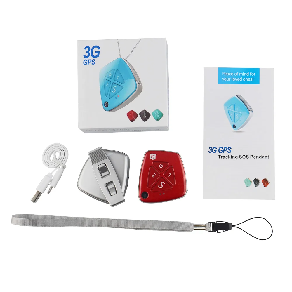 Персональный gps-трекер 3G WCDMA с тревогой SOS трекер в реальном времени для