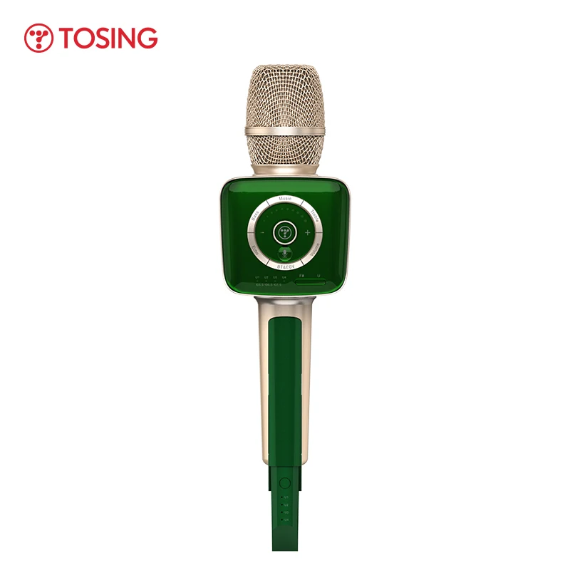 Микрофон Tosing V1 для смартфона HIFI bluetooth/FM/UHF /EOV/AUX IN/наушники Ручной беспроводной