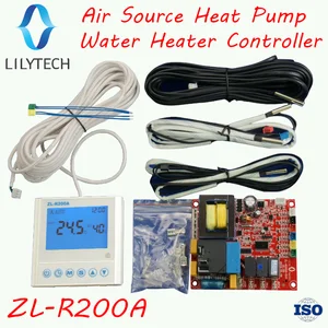 zl r200a universal air source heat pump water heater controller heat pump air to hot water heating controller lilytech free global shipping