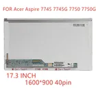 Бесплатная доставка, сменная ЖК-матрица 17,3 