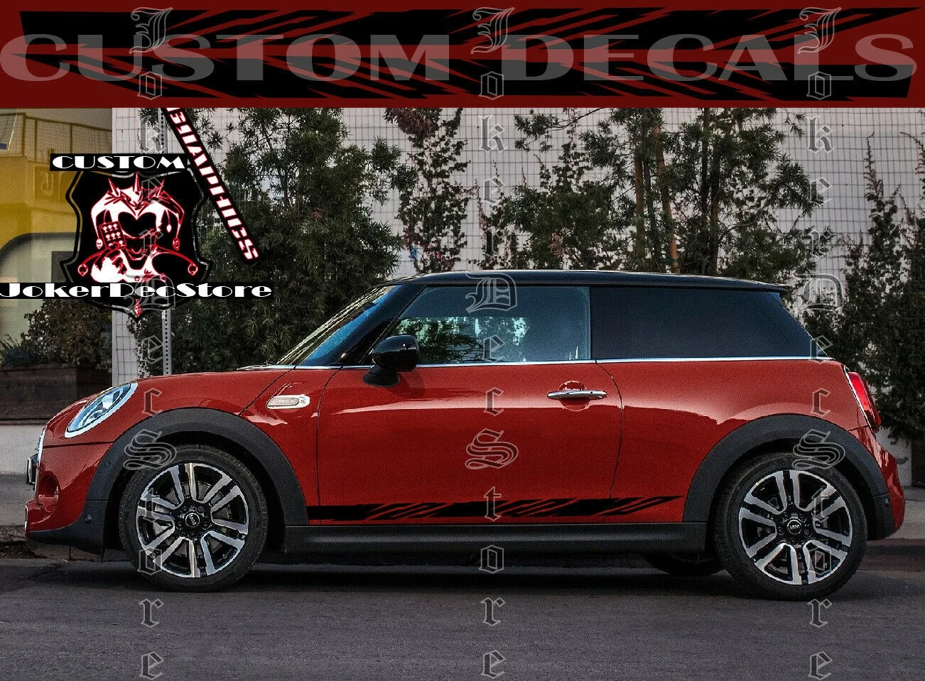 

For x2 Sport Sticker Decal For Mini Cooper Clubman Countryman Paceman