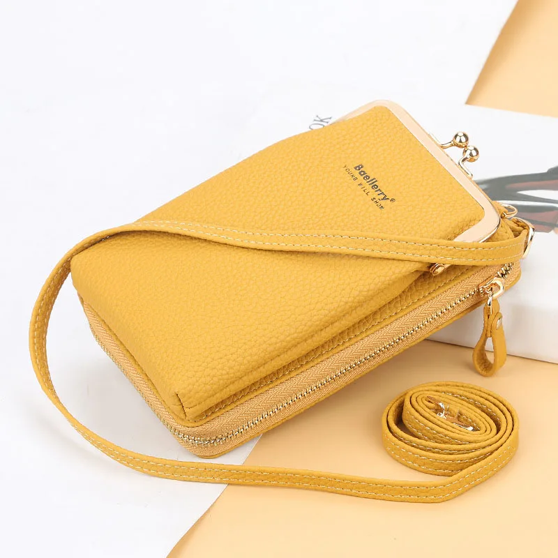 Ladies Mini Shoulder Bag Retro Woman Simple Mobile Phone Bag Women Pu Chain Messenger Bags Kawaii Small Flap Bags For Female